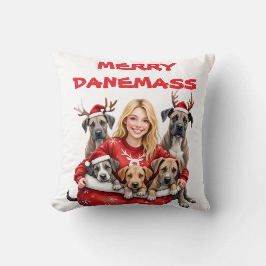 COUSSIN BEAUTIFUL GREAT DANE CUSHION (Recto)