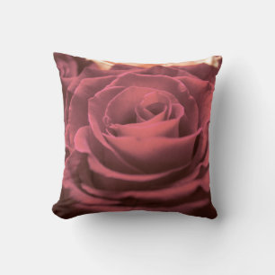 Coussin Beautiful red pink roses flowers photo romantic re