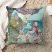 Coussin Beaux-arts d'Anne Anderson d'enfants de prunier de (Couverture)