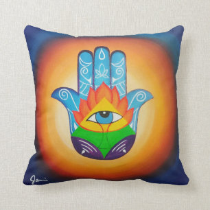 Coussin Beaux-arts de main de Hamsa