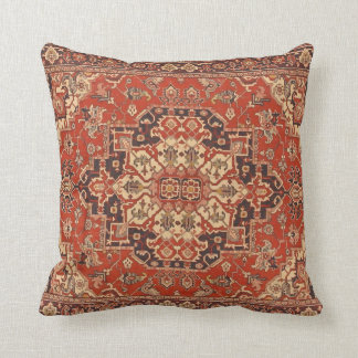 Coussin Beaux-arts floraux de couverture vintage persane