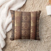 Coussin Beaux Dos de Livres Anciens (Dumas) (Couverture)