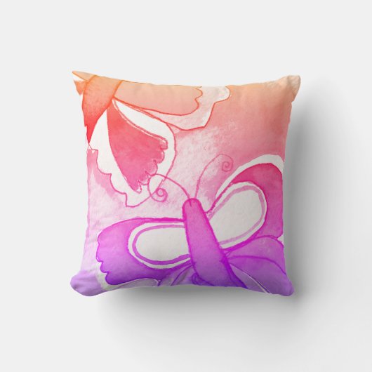 Coussin Beaux papillons (Recto)