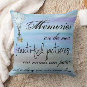 Coussin Beaux souvenirs Jeu d'oreiller