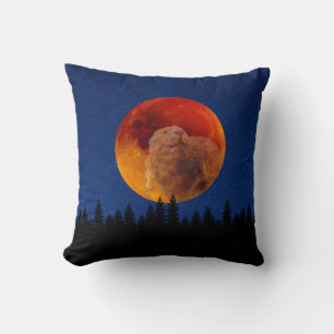 Coussin Beaver Moon en novembre