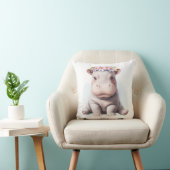 Coussin Bébé adorable Hippopotamus (Chaise)