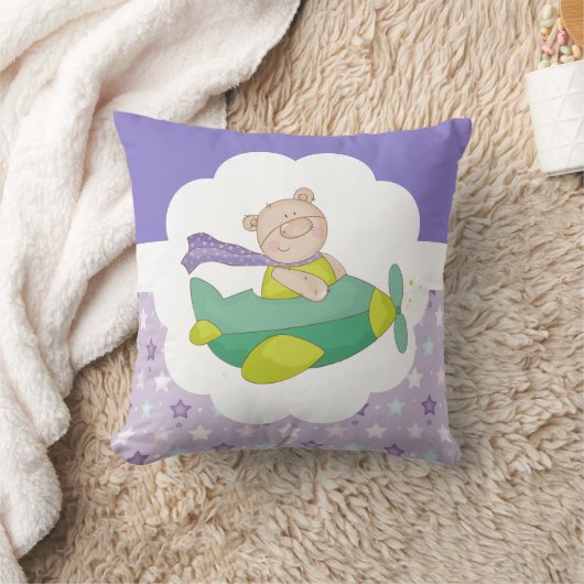 Coussin Bébé adorable Teddy Ours (Couverture)