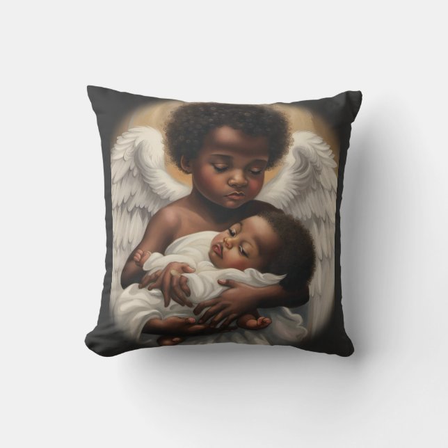 Coussin Bébé Anges (Recto)