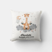 Coussin Bébé Balance – Douce Nurserie (Recto)