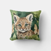 Coussin Bébé Bobcat filles (Recto)