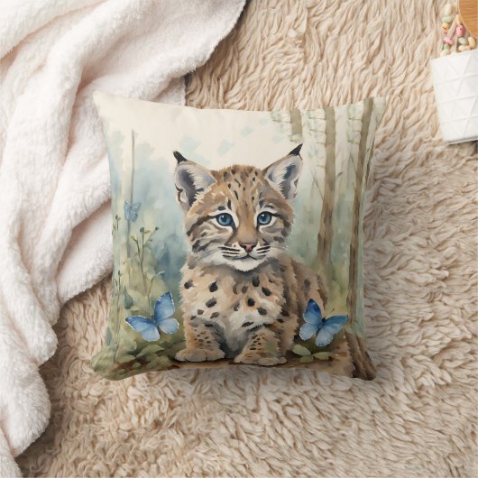 Coussin Bébé Bobcat Garçons (Couverture)
