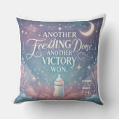 Coussin Bébé Bouteille IA art (Recto)