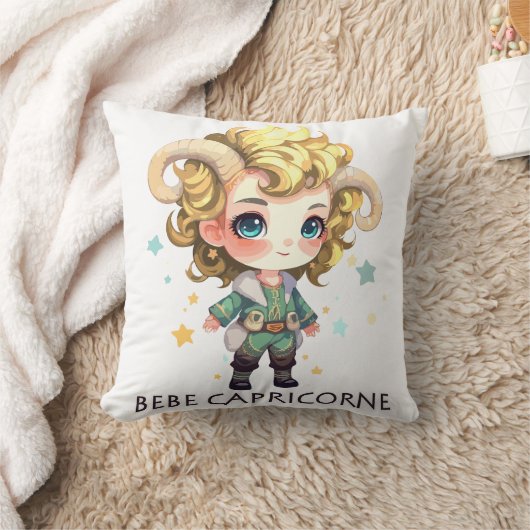 Coussin Bébé Capricorne (Couverture)