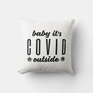 Coussin Bébé c'est Covid dehors