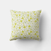 Coussin Bébé dans la douche en fleurs (Verso)