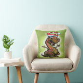 Coussin Bébé de Noël T-Rex Dinosaur (Chaise)