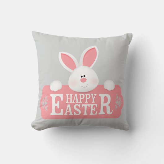 Coussin Bébé de Pâques adorable - mignon et confortable 🐰 (Recto)