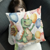 Coussin Bébé Dinosaur Anniversaire