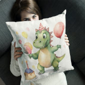 Coussin Bébé Dinosaure Filles Anniversaire