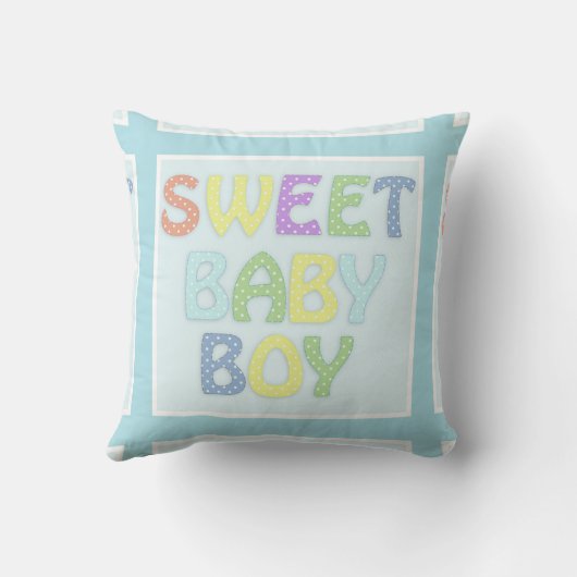Coussin bébé doux (Verso)