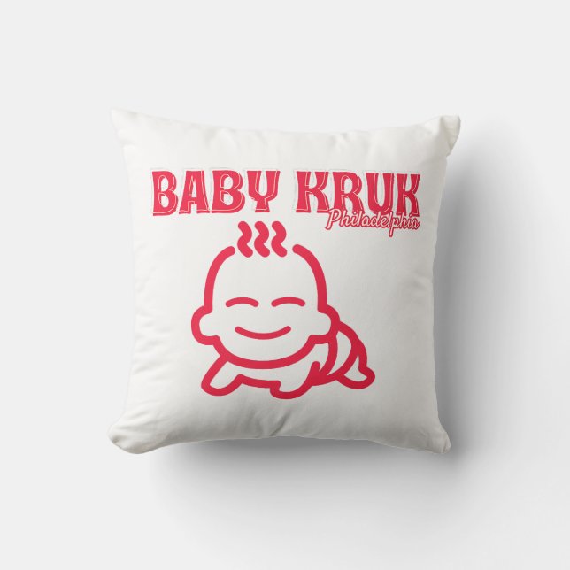 Coussin Bébé Drôle Kruk Philadelphia Premium  (Recto)
