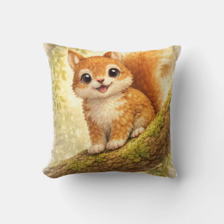 Coussin Bébé Écureuil Mignon Kawaii Crèche Animaux de la F