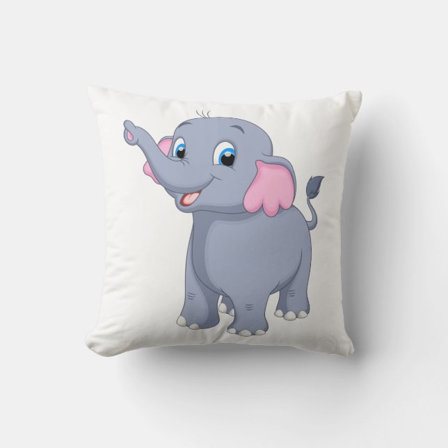Coussin Bébé éléphant (Recto)