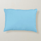 Coussin bébé en bleu pour bébé noir garçon (Dos)