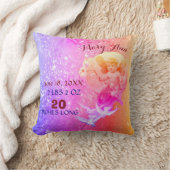 Coussin BÉBÉ FAIRY, CHIENS ROSE BLEU SPARKLE BÉBÉ Fille St (Couverture)