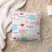 Coussin Bébé fille (Couverture)