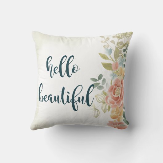 Coussin Bébé fille I (Verso)