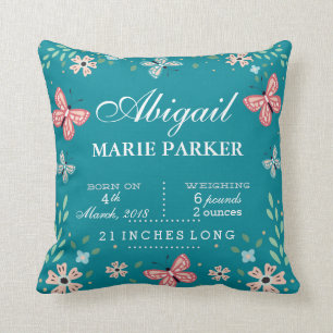 Coussin Bébé Floral Garden