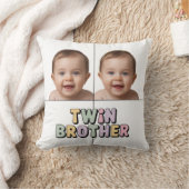 Coussin Bébé frère jumeau (Couverture)
