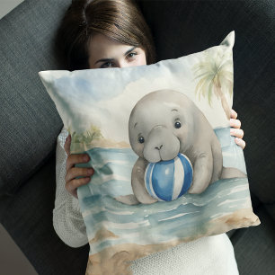 Coussin Bébé Garçons Manatee