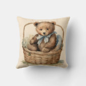 Coussin Bébé Garçons ours (Verso)