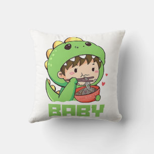 Coussin bébé godzilla