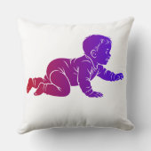 Coussin bébé heureux (Verso)