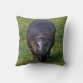 Coussin Bébé Hippopotame (Verso)