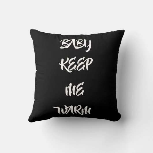 COUSSIN *BÉBÉ IL FAIT FROID DEHORS*&*GARDE MOI CHAUD* COUS (Verso)