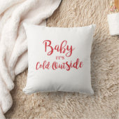 Coussin Bébé Il fait froid dehors Jeu d'oreiller (Couverture)