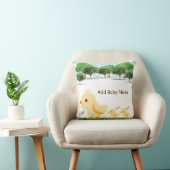 Coussin Bébé jaune mignon poussette (Chaise)