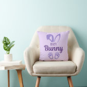 Coussin Bébé lapin lapin lapin mou mou pourpre (Chaise)