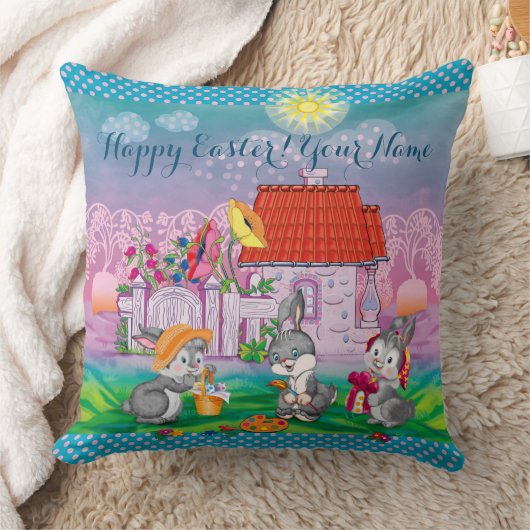 Coussin Bébé lapin petit (Couverture)