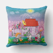 Coussin Bébé lapin petit (Verso)