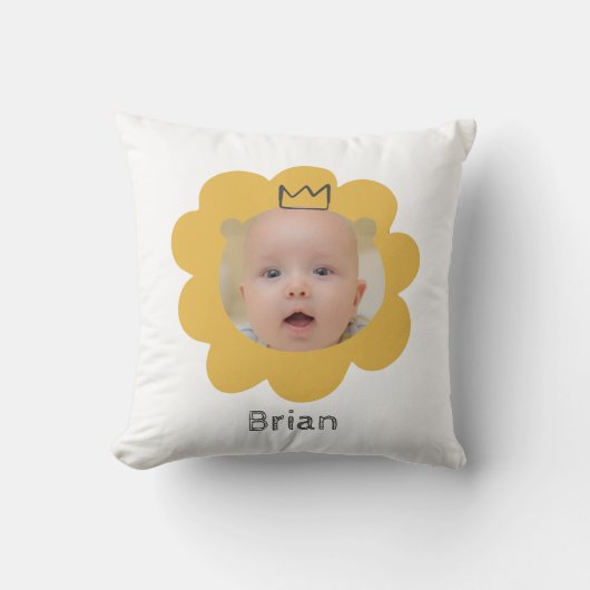 Coussin Bébé Lion mignon photo (Recto)
