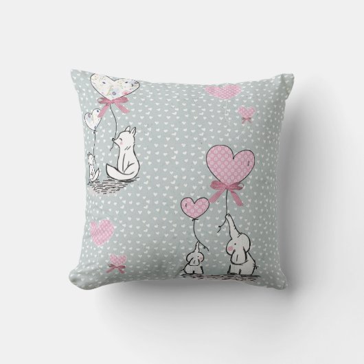 Coussin Bébé love (Recto)
