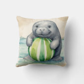 Coussin Bébé Manatee Genre Neutre (Verso)