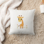 Coussin Bébé mignon Giraffe Boho (Couverture)