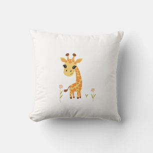 Coussin Bébé mignon Giraffe Boho