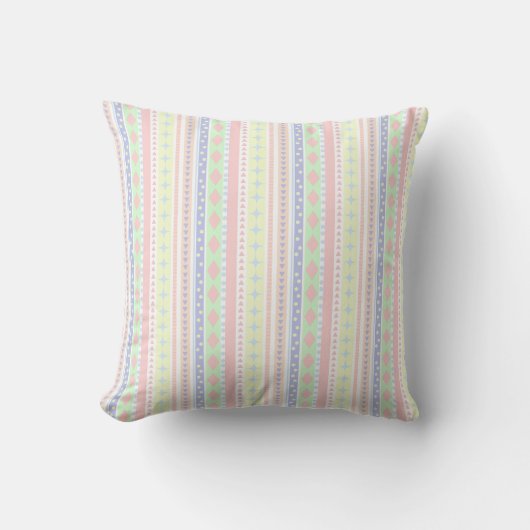 Coussin Bébé mignon Pastel Imprimer (Recto)